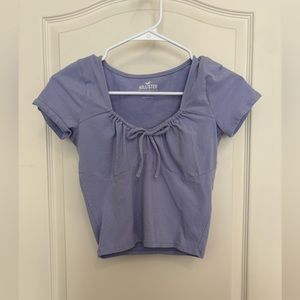 Light blue Hollister top